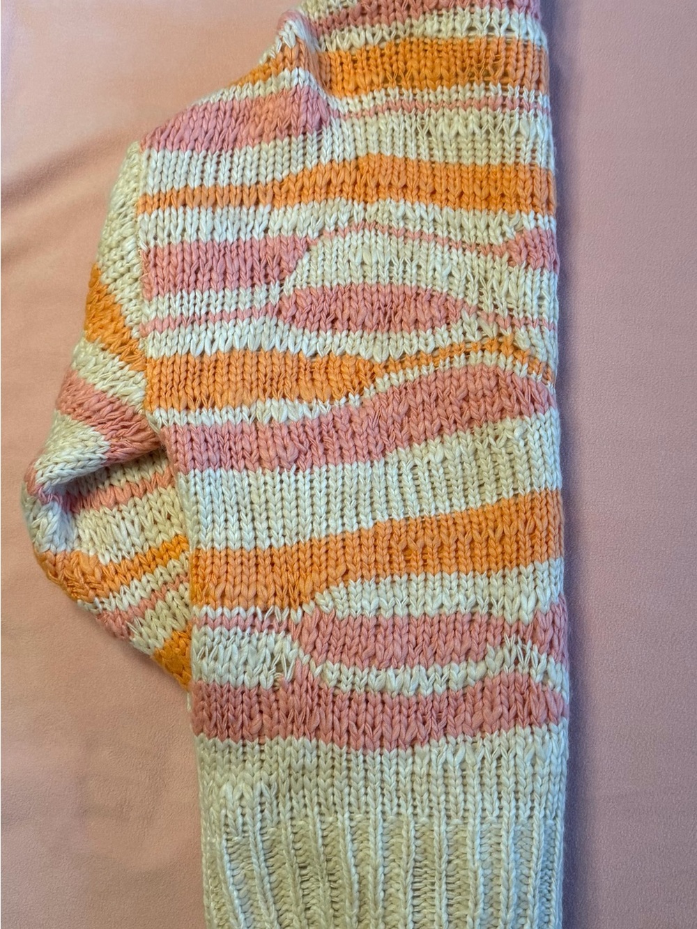NEW IN Chunky Striped Crewneck Sweater - Picture 4 of 5